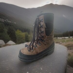 Meindl Hoffman Eureka 10" EH Lineman Insulated Boots 5046-55 Size 8D Steel Toe